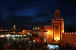 Djemaa el Fna in the evening